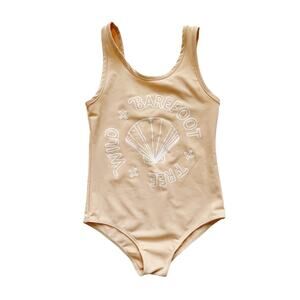 Ever Iyla Barefoot + Wild + Free Swimsuit Size 6/7y